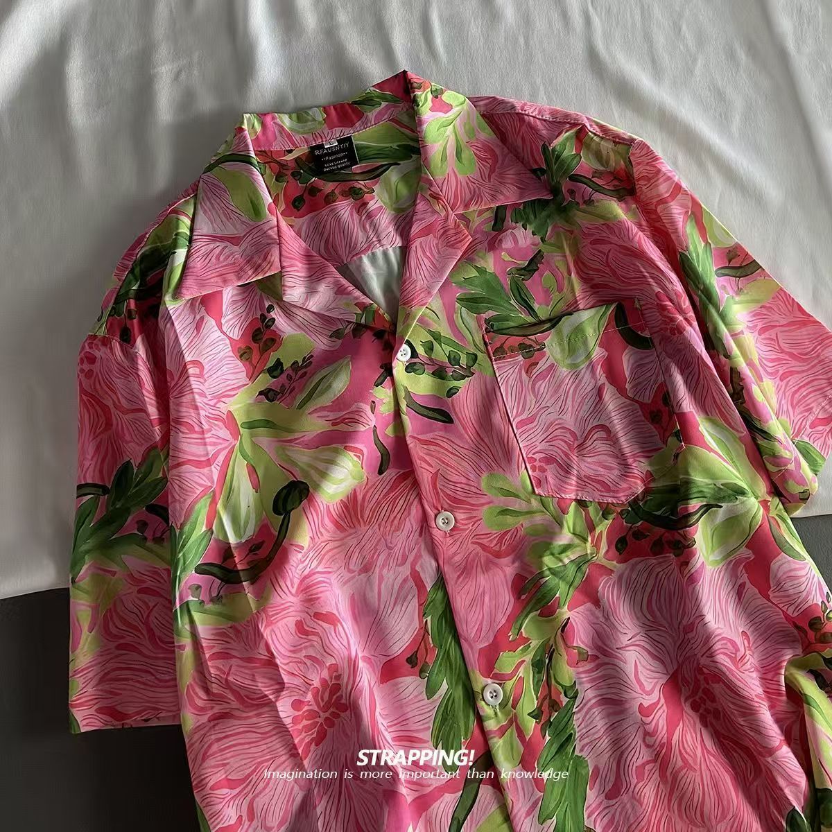 Camicie hawaiane con colletto  - Vintage Hawaiian Floral Shirt recensione e prezzo