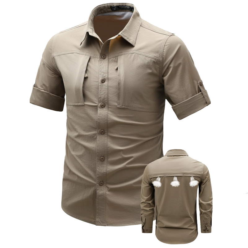 Camicie Cargo da Uomo a Manich - Tactical Military Shirt Cargo recensione e prezzo